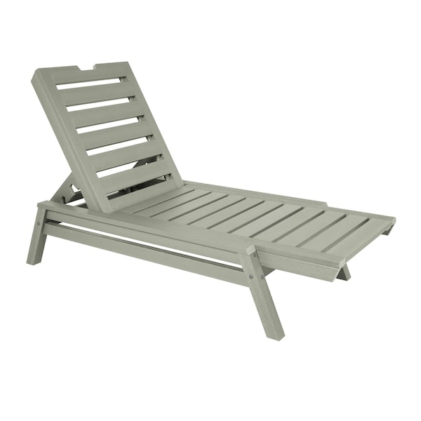 Highwood Usa Crestone Chaise Lounge Outdoor Furniture for Pool, Patio CM-LNGSQ62-EUC - main